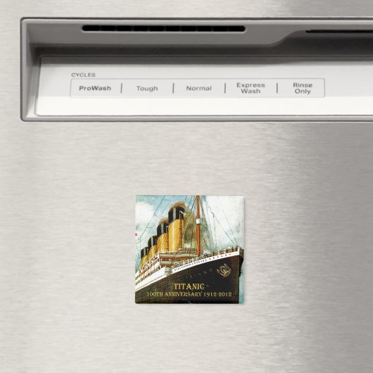 RMS Titanic 100th Jubileum Magneet (Insitu (Vaatwasser))