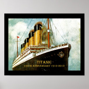 RMS Titanic 100th Jubileum Poster