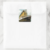 RMS Titanic 100th Jubileum Vierkante Sticker (Tas)
