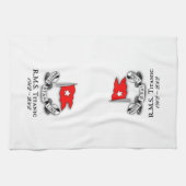 RMS Titanic 1912-2012 American MoJo Kitchen towel Theedoek (Horizontaal)