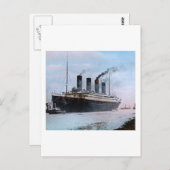 RMS Titanic Belfast Ireland Briefkaart (Voorkant / Achterkant)