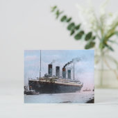 RMS Titanic Belfast Ireland  Briefkaart (Staand voorkant)