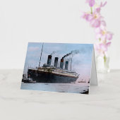 RMS Titanic Belfast Ireland  Folie Wenskaart (Orchidee)