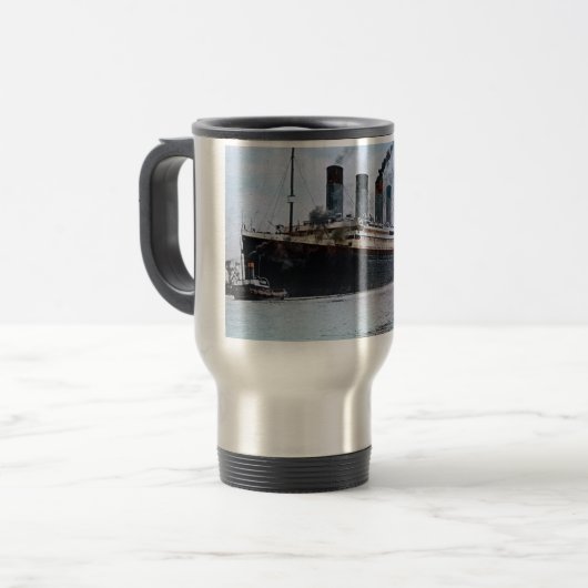 RMS Titanic Belfast Ireland  Reisbeker (Voorkant links)