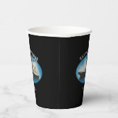 RMS Titanic Black Birthday Paper Cups Papieren Bekers (Rechts)