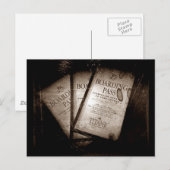 RMS Titanic Boarding Passes Briefkaart (Voorkant / Achterkant)