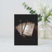 RMS Titanic Boarding Passes Briefkaart (Staand voorkant)