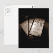 RMS Titanic Boarding Passes Briefkaart (Voorkant / Achterkant)