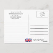 RMS Titanic Briefkaart (Achterkant)