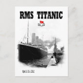RMS Titanic Briefkaart (Voorkant)