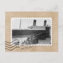 RMS TITANIC BRIEFKAART