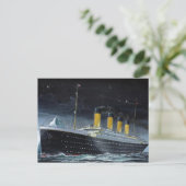 RMS Titanic Briefkaart (Staand voorkant)