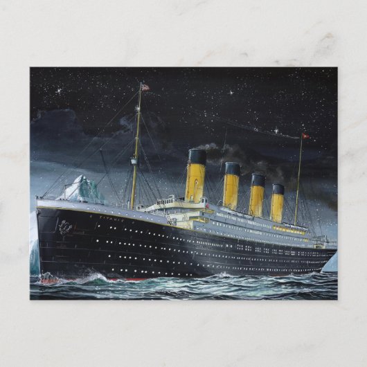 RMS Titanic Briefkaart (Voorkant)