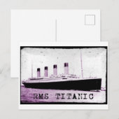 RMS TITANIC BRIEFKAART (Voorkant / Achterkant)