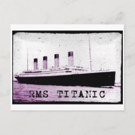 RMS TITANIC BRIEFKAART