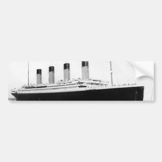 RMS Titanic Bumpersticker (Voorkant)