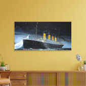 RMS Titanic Canvas Afdruk (Insitu (Woonkamer))