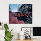 RMS Titanic Construction in Belfast Ireland Poster (Thuiskantoor)