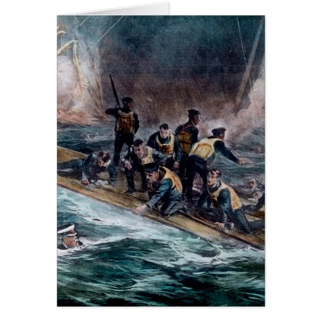 RMS Titanic Crew Escapes Behemoth Sinks (Voorkant)