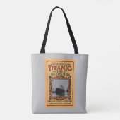 RMS Titanic Cruiseschip Disaster 1912  Tote Bag (Achterkant)