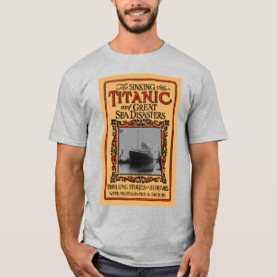 RMS Titanic Cruiseschip Ramp 1912 Antiek T-shirt