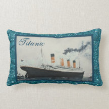 RMS Titanic Deep Blue Ocean Glitter