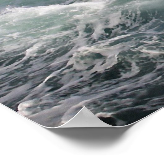 RMS Titanic en Iceberg Painting Poster (Hoek)