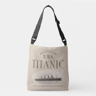 RMS Titanic Ghost Ship Sepia Crossbody Bag Tas