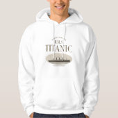 RMS Titanic Ghost Ship Sepia Hoodie (Voorkant)
