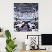 RMS Titanic Grand Dining Room Luxe Poster (Thuiskantoor)