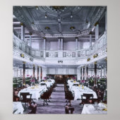 RMS Titanic Grand Dining Room Luxe Poster (Voorkant)