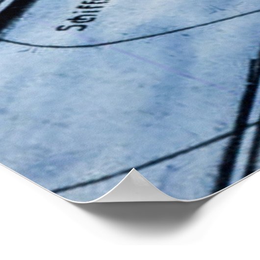 RMS Titanic Iceberg Damages Poster (Hoek)