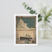 RMS Titanic Illustrated Narrative Briefkaart (Staand voorkant)