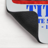 RMS Titanic Illustratie - White Star Line 1912 Muismat (Hoek)