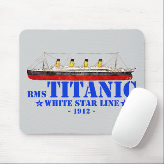 RMS Titanic Illustratie - White Star Line 1912 Muismat
