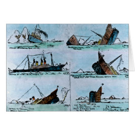 RMS Titanic  Illustration of Sinking