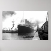 RMS Titanic in Southampton - 1912 Poster (Voorkant)