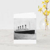 RMS Titanic Kaart (Gele Bloem)