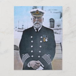 RMS Titanic Kapitein Edward J. Smith Briefkaart