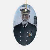 RMS Titanic Kapitein Edward J. Smith Keramisch Ornament (Rechts)