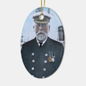 RMS Titanic Kapitein Edward J. Smith Keramisch Ornament (Links)
