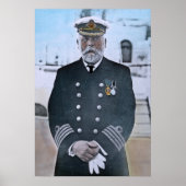 RMS Titanic Kapitein Edward J. Smith Poster (Voorkant)
