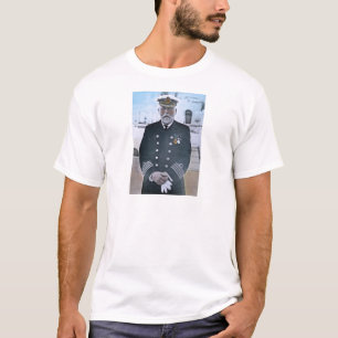 RMS Titanic Kapitein Edward J. Smith T-shirt