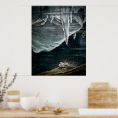 RMS Titanic Les aan de onderkant van de Atlantisch Poster (Keuken)