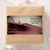 RMS Titanic Maiden Voyage Etiket (Insitu)