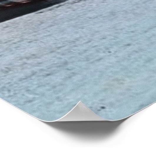 RMS Titanic Maiden Voyage  hand gekleurd Poster (Hoek)