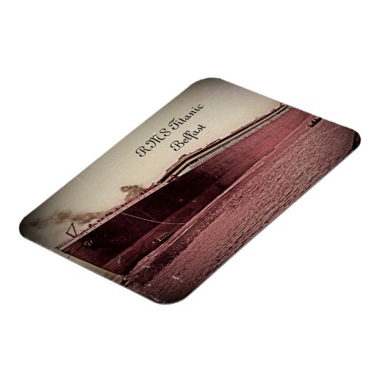 RMS Titanic Maiden Voyage Magneet (Linkerzijde)