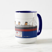RMS Titanic Mok (Voorkant rechts)