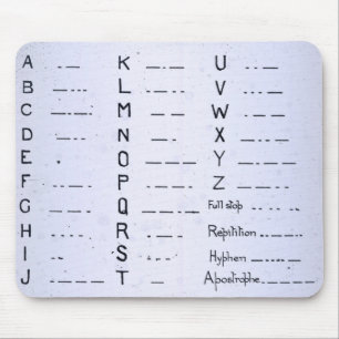 RMS Titanic Morse Code  S.O.S. Muismat