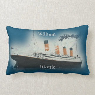 RMS Titanic Ocean Liner Zee Name Ship Kussen